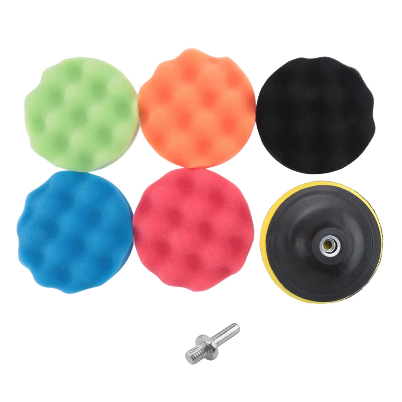 Polish Pad Set Buffer - ABJA-8 шт./компл., набор автомобильных губок для