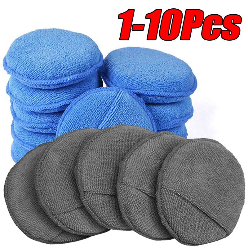 Wax Applicator Pad - Набор из 10 губок-аппликаторов для детейлинга