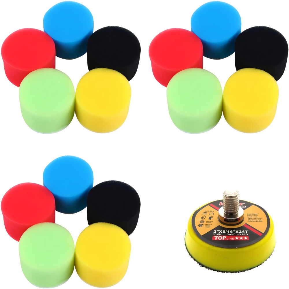 Polish Pad Set Buffer - 2 дюйма 50 мм набор полировальных