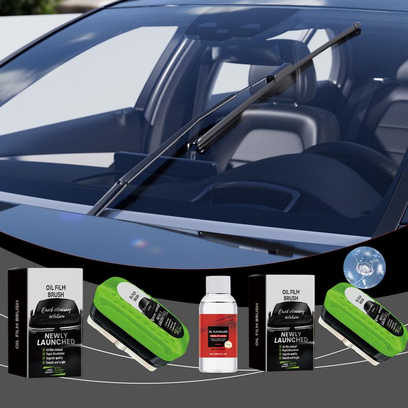 Car Cleaning Brush - Инструмент для очистки масляной пленки автомобиля,