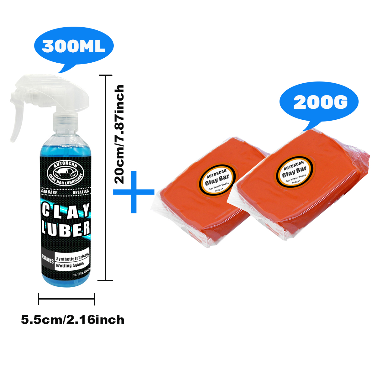 Clay Bar Lubricant - 200 г глина для автомобиля и