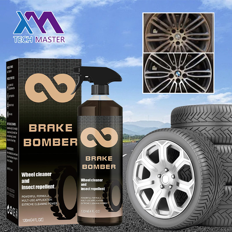 Wheel Cleaner Alloy - 120 мл тормозной бомбардировщик, автомобильная ступица,