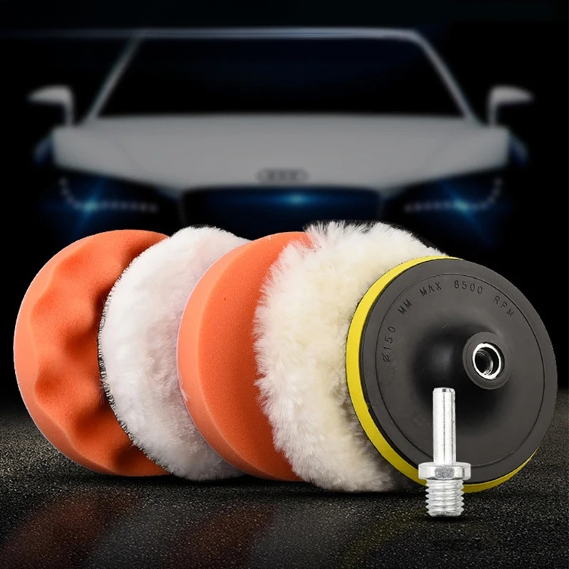 Polish Pad Set Buffer - Набор из 6 губок для полировки
