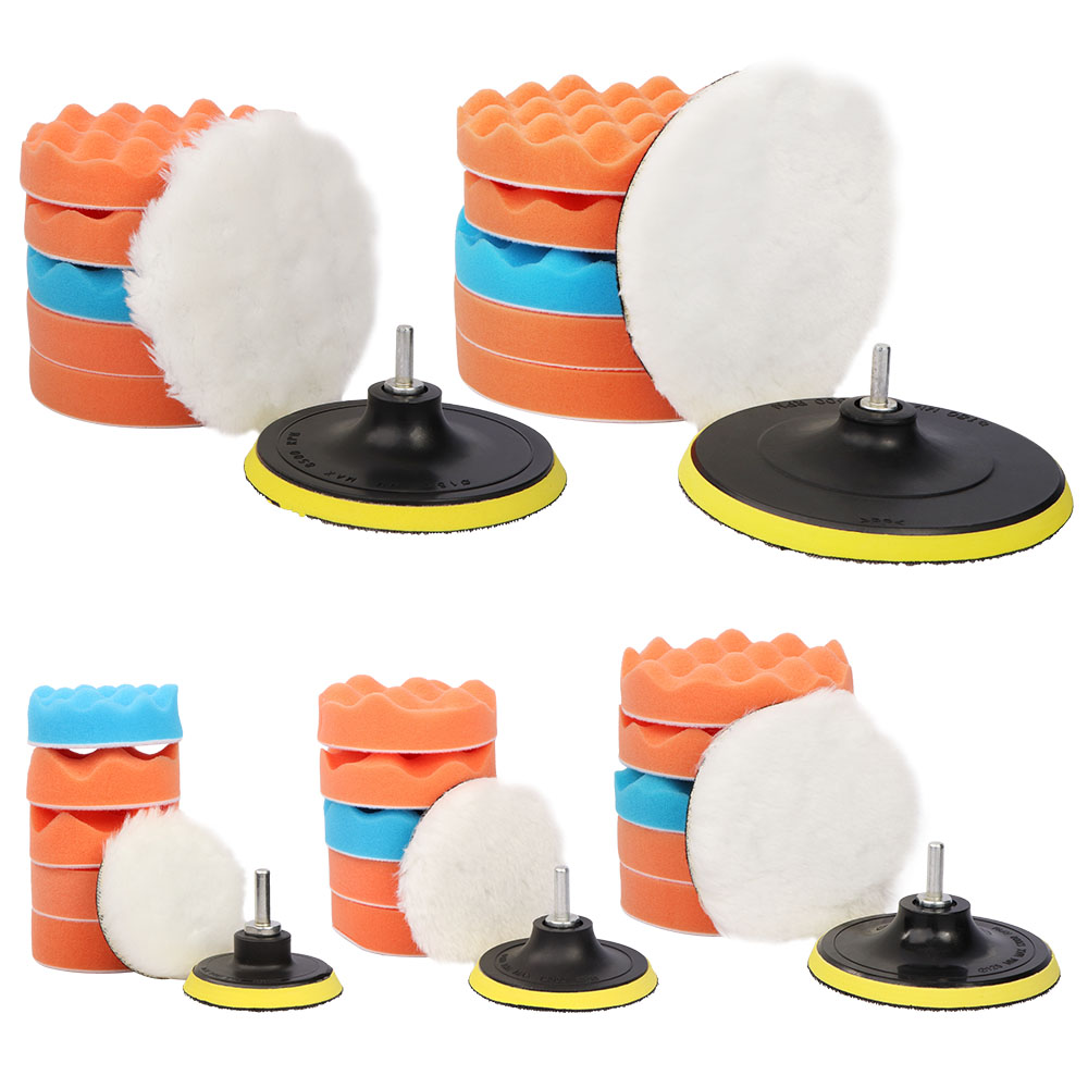 Polish Pad Set Buffer - 8 шт., набор аксессуаров для полировальной