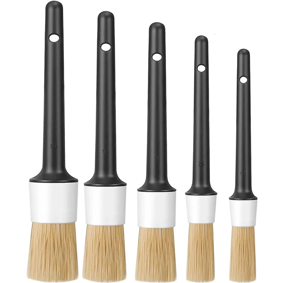 Dirt Brush Interior - 5 шт., инструменты для чистки, набор