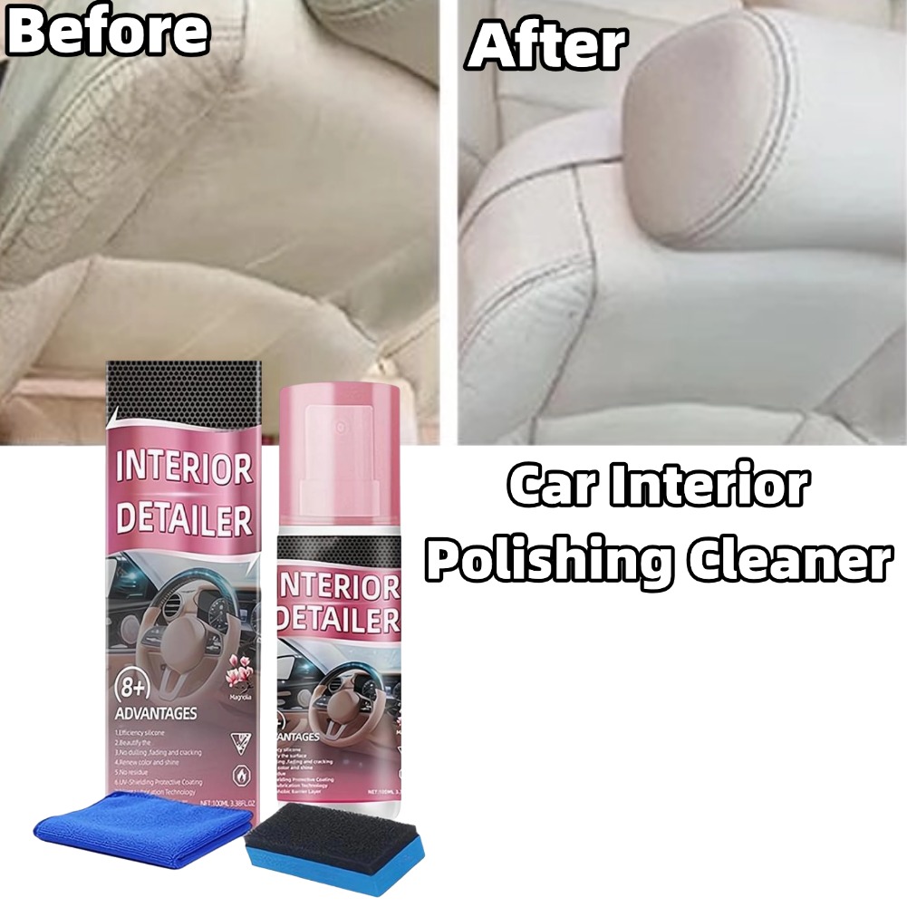 Leather Cleaner Interior - 100 мл Спрей-очиститель для полировки салона