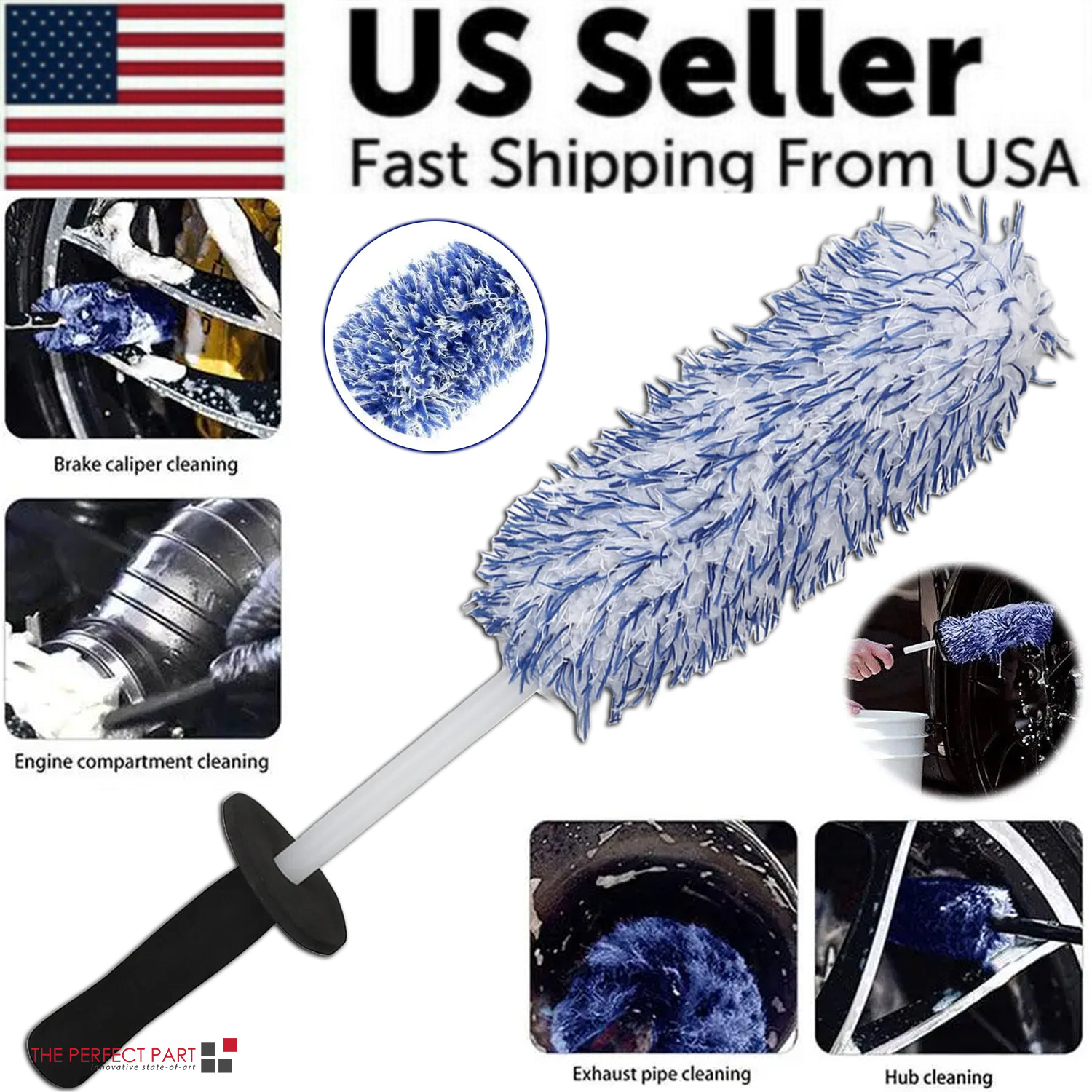 Wheel Cleaner Alloy - Щетка для чистки автомобильных дисков и