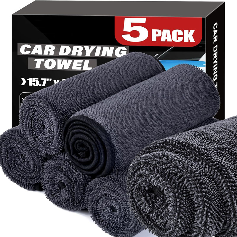 Microfiber Towel Detailing - 1/5 шт. сверхмощное автомобильное полотенце 1200GSM