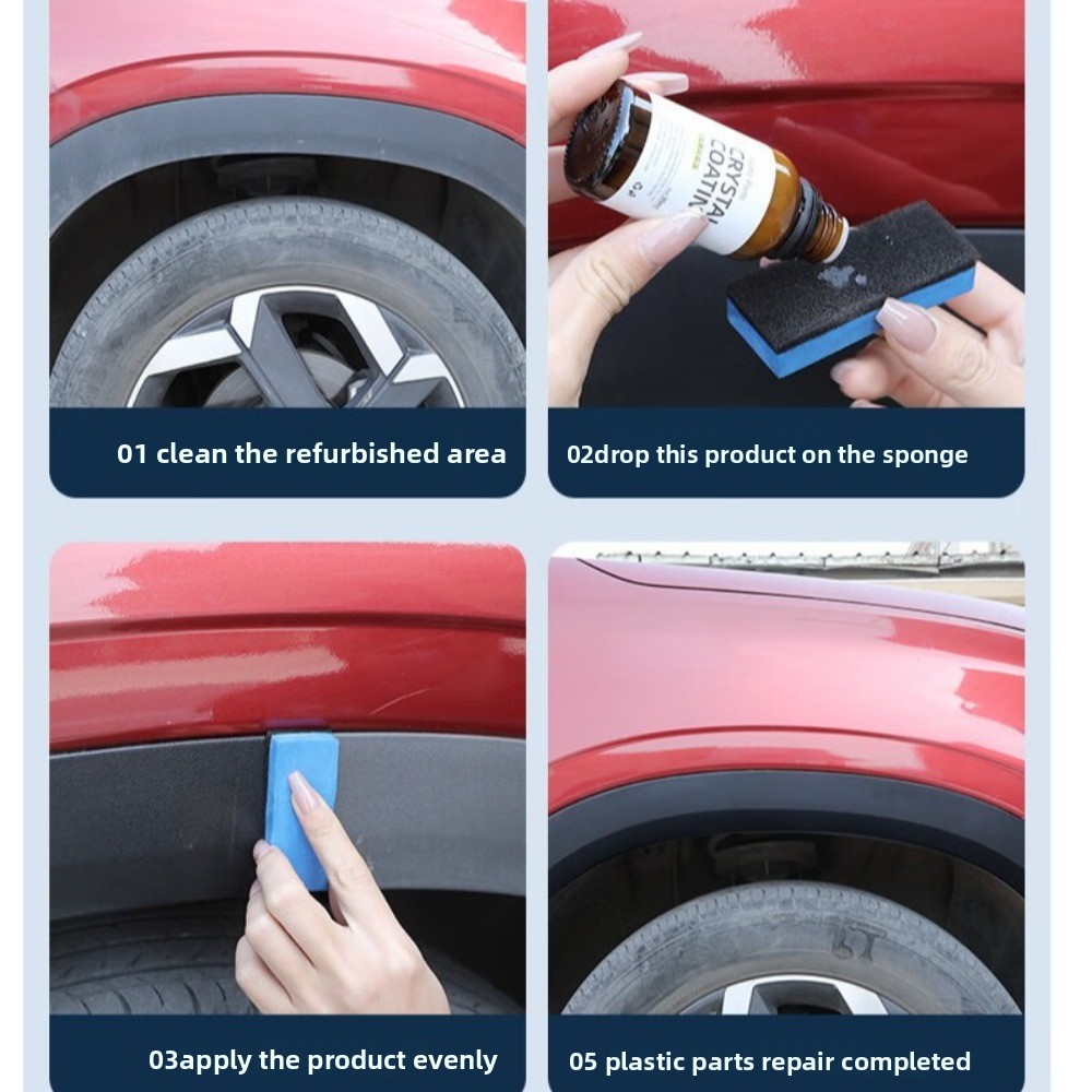 Trim Restorer Plastic - Новое прочное кристаллическое покрытие, восстановление покрытия,