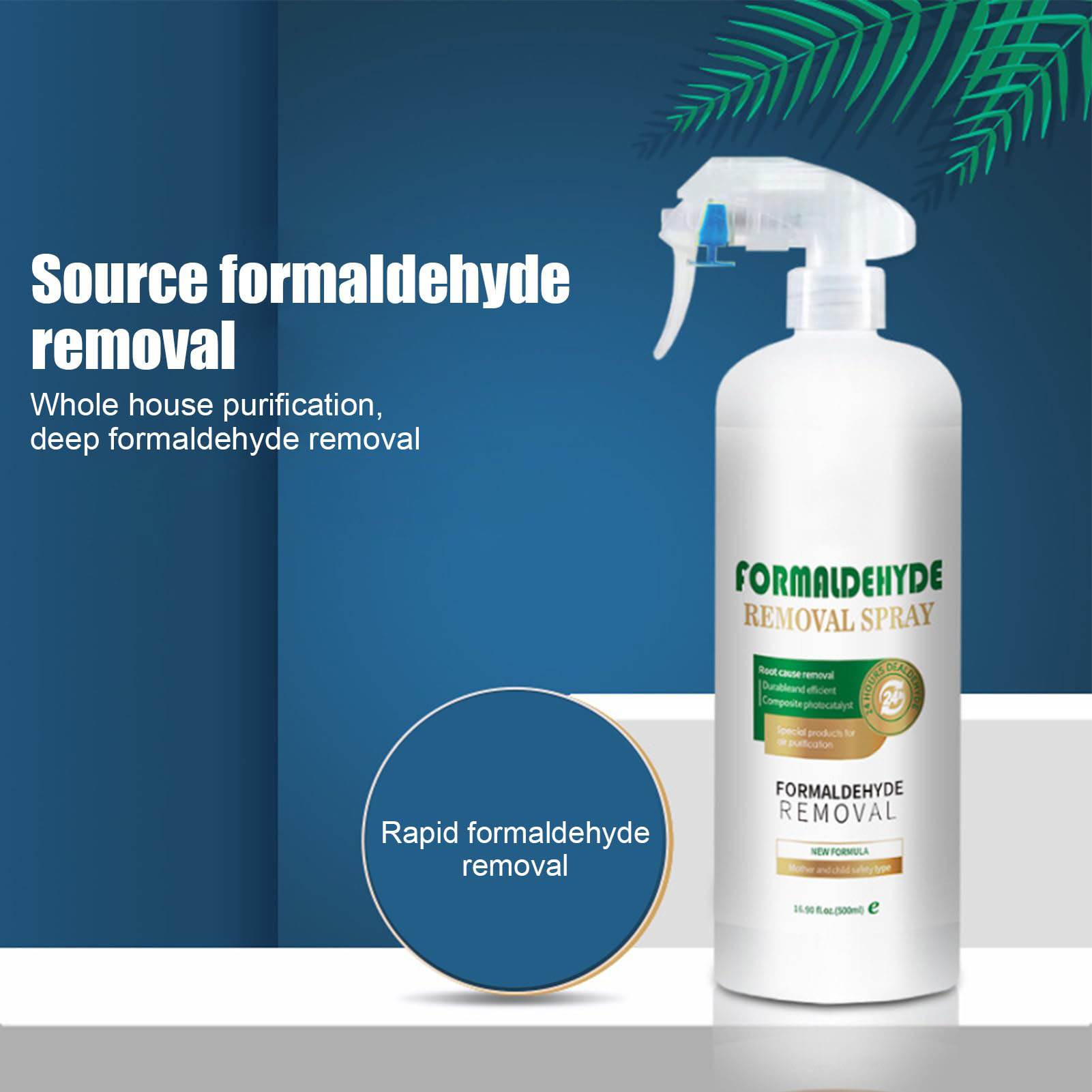 Odor Eliminator Car - 500 мл спрей для формальдегида, эффективно