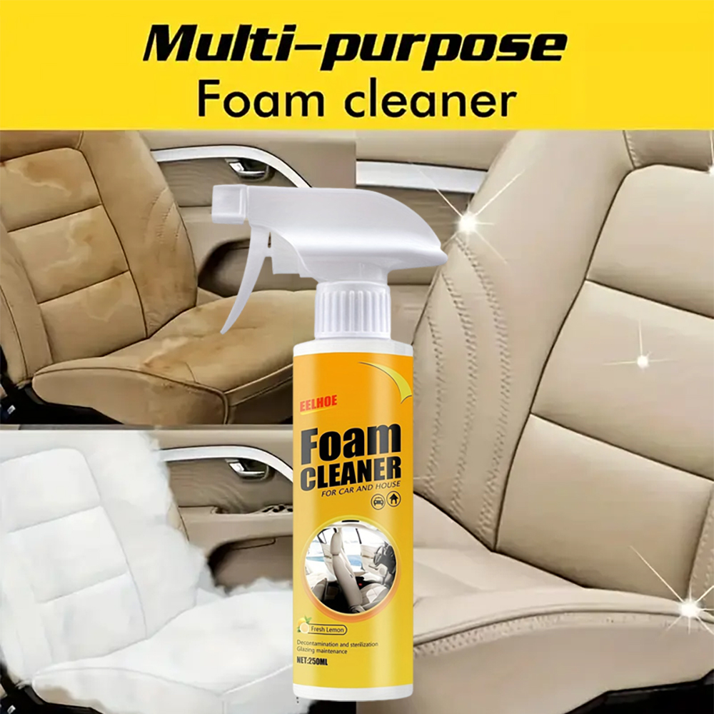 Leather Cleaner Interior - Многофункциональный пенный очиститель для салона автомобиля,