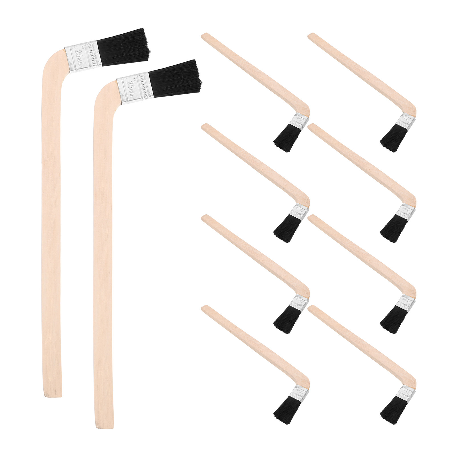 Detailing Brush Set - Набор из 10 угловых кистей для