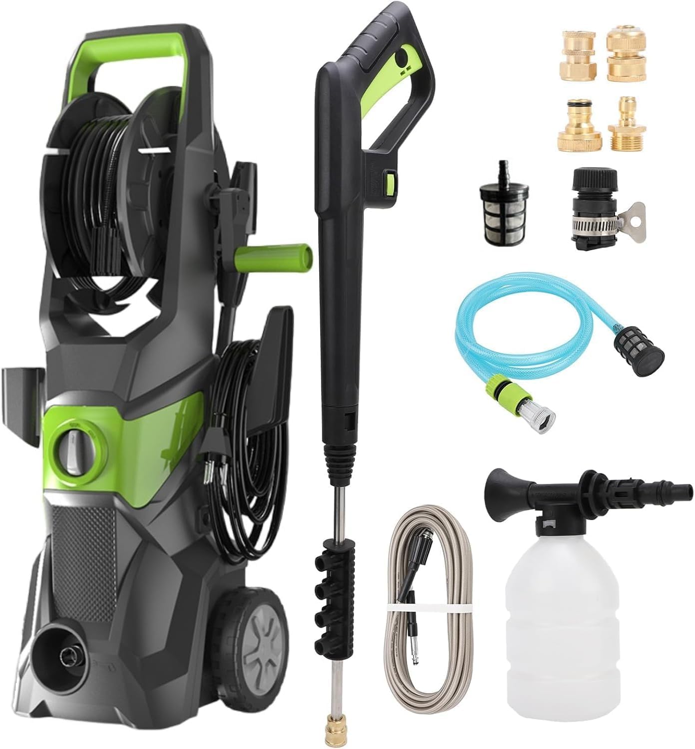 Pressure Washer Foam Gun - Электрическая мойка высокого давления 4000PSI, мощная