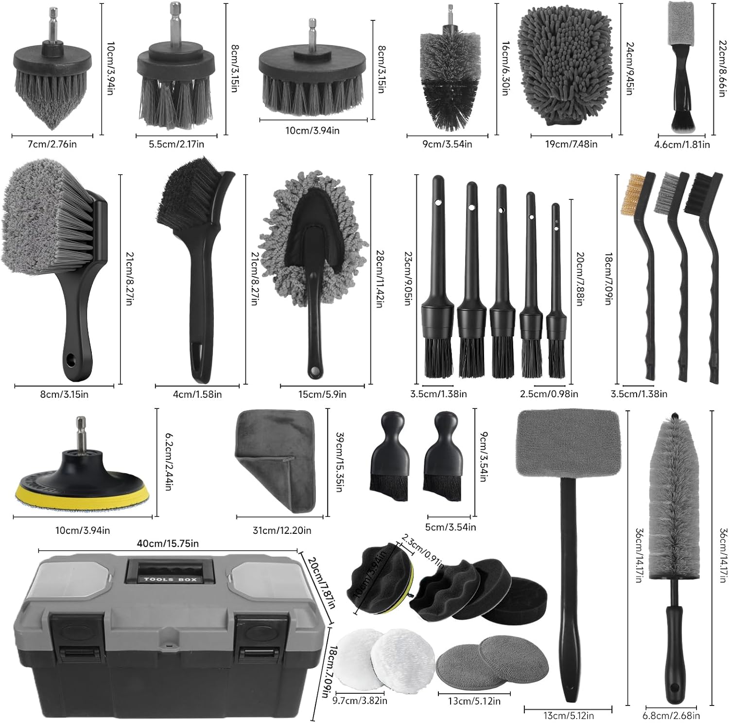 Набор для детейлинга автомобил – обзор и цена Interior Detailing Kit