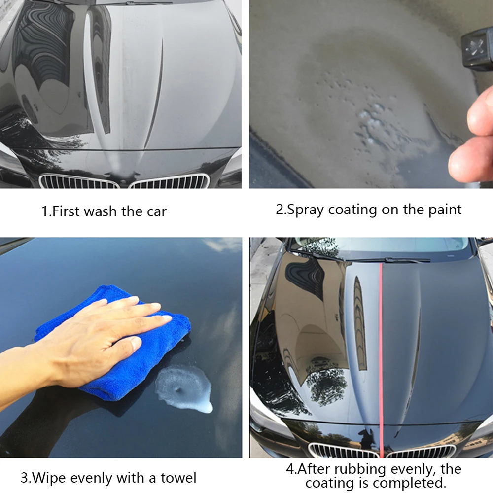 Автомобильное керамическое нан – обзор и цена Car Wax Ceramic Coating