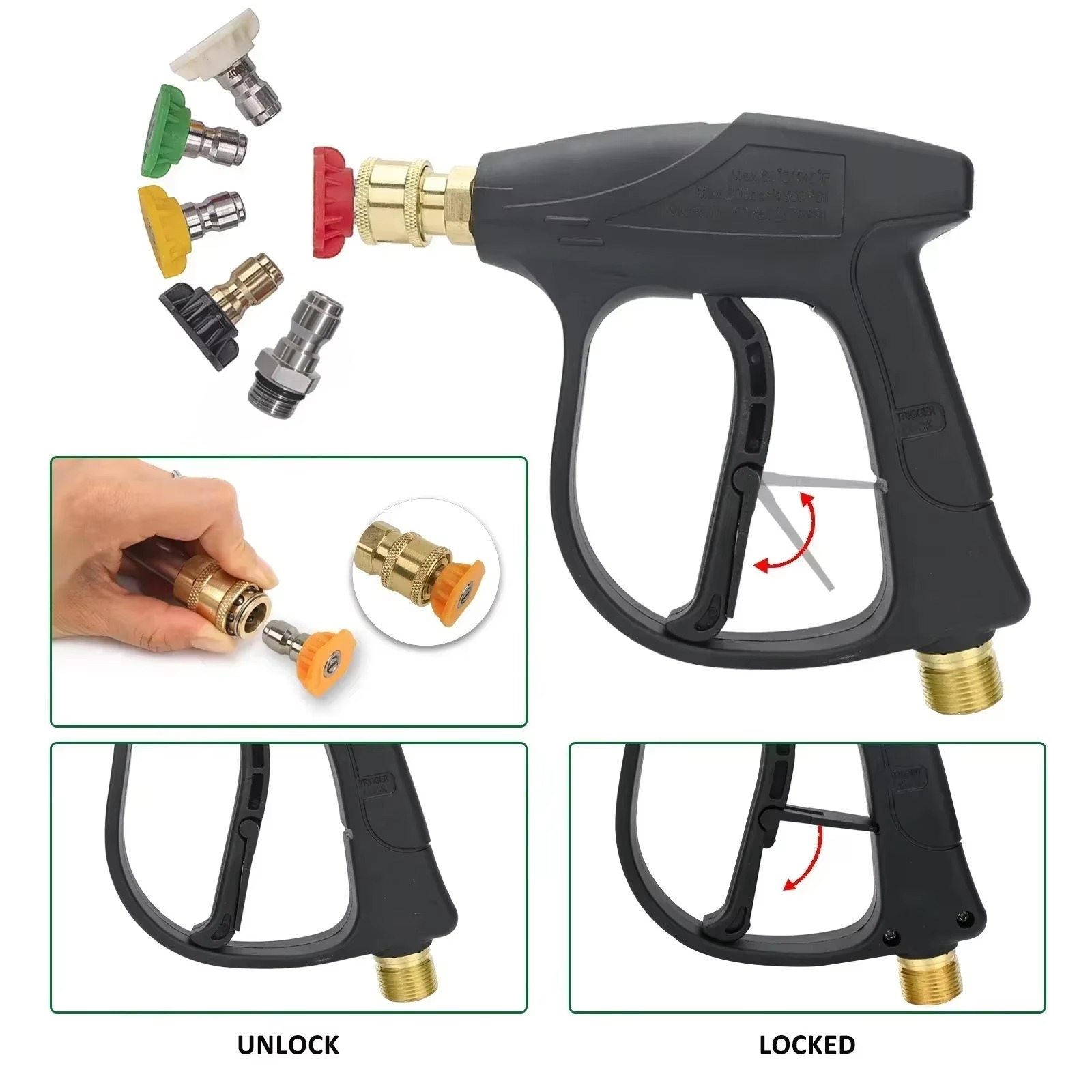 Комплект пенной насадки для мо – обзор и цена Pressure Washer Foam Gun