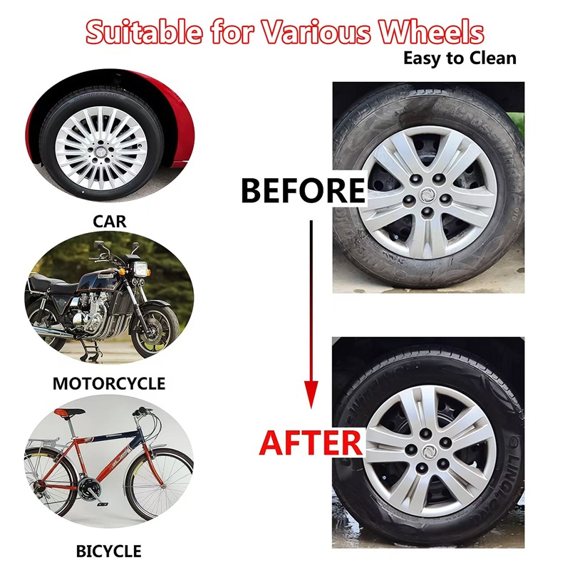 Щетка для колес автомобиля, мя – обзор и цена Wheel Cleaner Alloy
