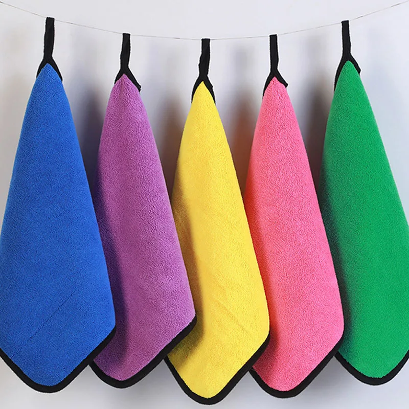 1/5 шт. утолщенные автомобильн – обзор и цена Microfiber Towel Detailing