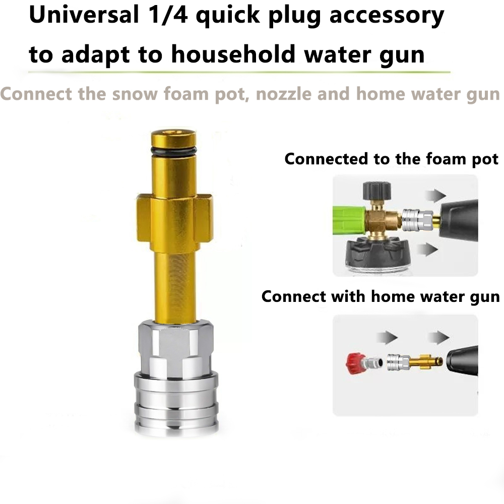 Быстрый разъем для мойки высок – обзор и цена Pressure Washer Foam Gun