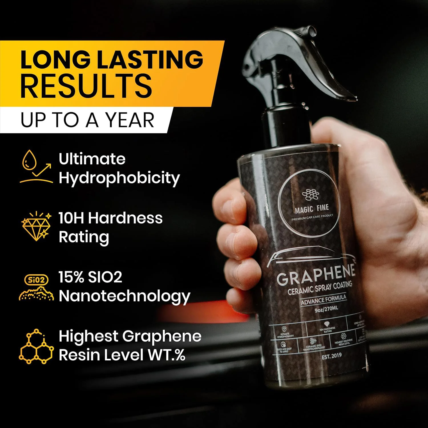Графеновое керамическое покрыт – обзор и цена Car Wax Ceramic Coating