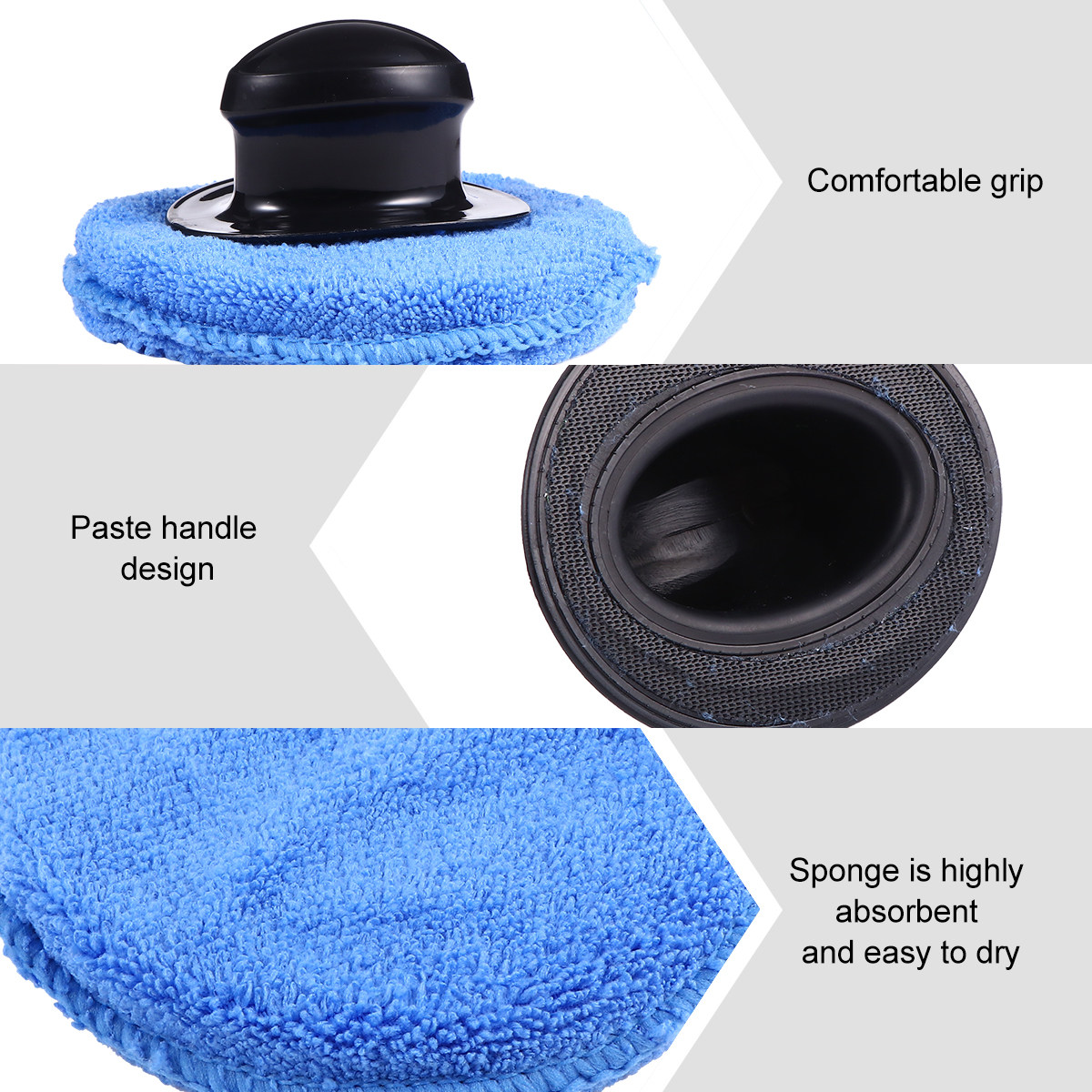 8 шт. губок для нанесения воск – обзор и цена Wax Applicator Pad