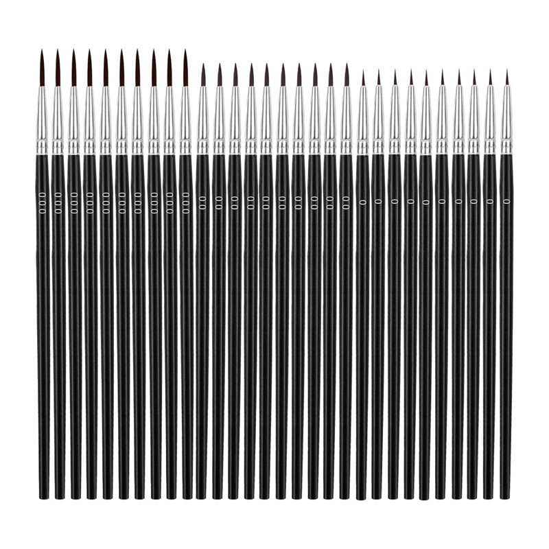 Набор из 30 миниатюрных кистей – обзор и цена Detailing Brush Set