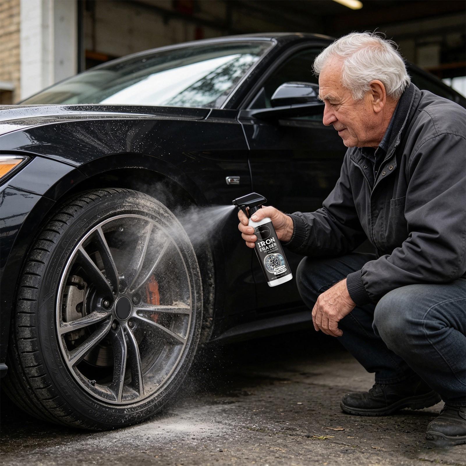 Спрей для удаления ржавчины с  – обзор и цена Wheel Cleaner Alloy