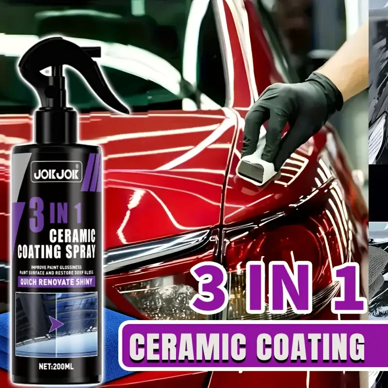 Спрей-покрытие для автомобиля  – обзор и цена Car Wax Ceramic Coating