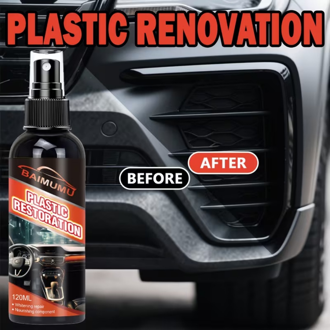 Спрей для восстановления пласт – обзор и цена Trim Restorer Plastic
