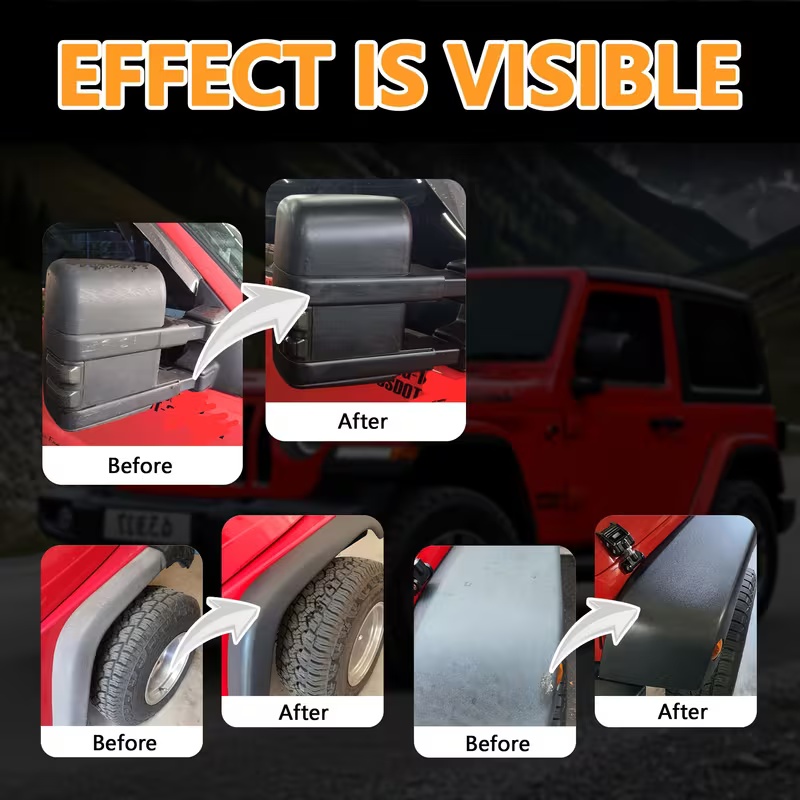 Спрей для восстановления пласт – обзор и цена Trim Restorer Plastic
