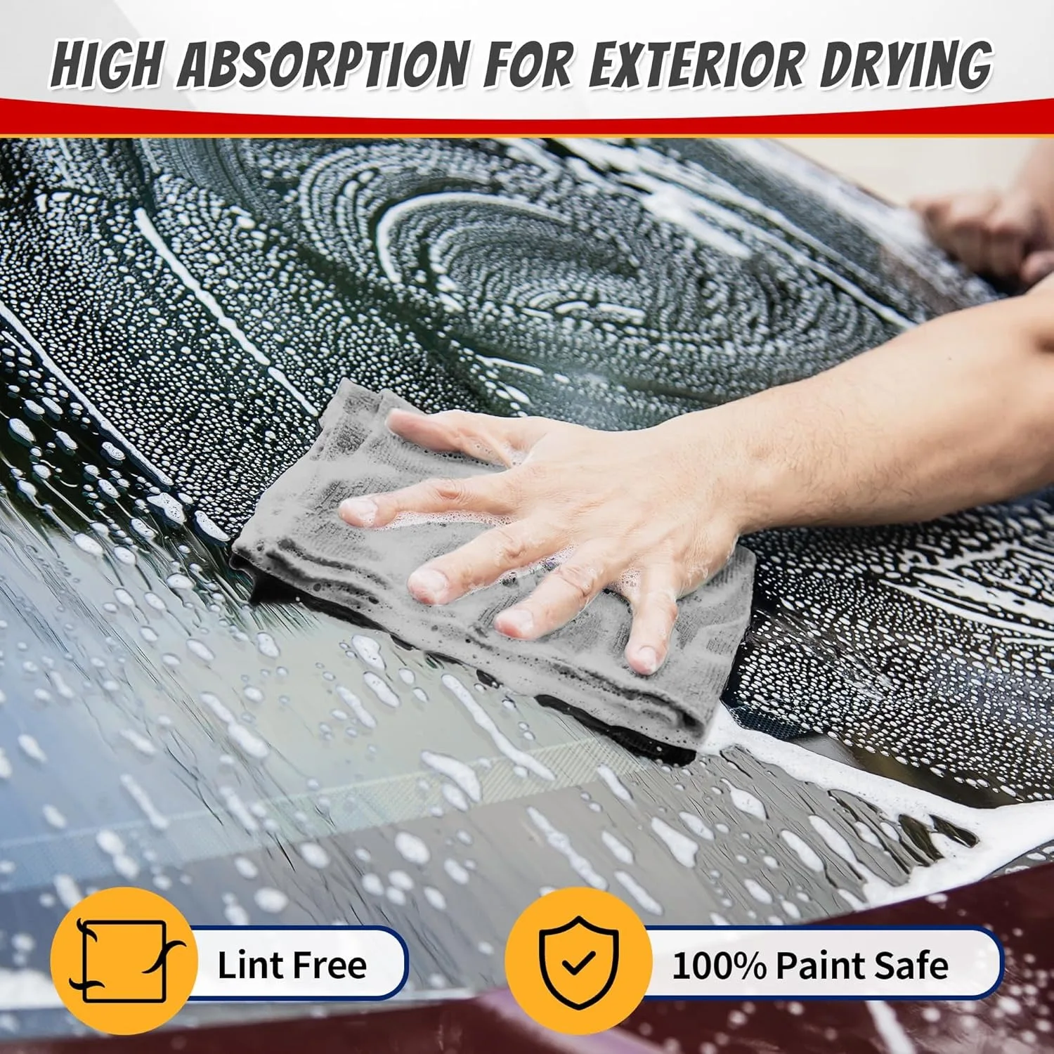 1/50 шт., чистящая ткань из ми – обзор и цена Microfiber Towel Detailing
