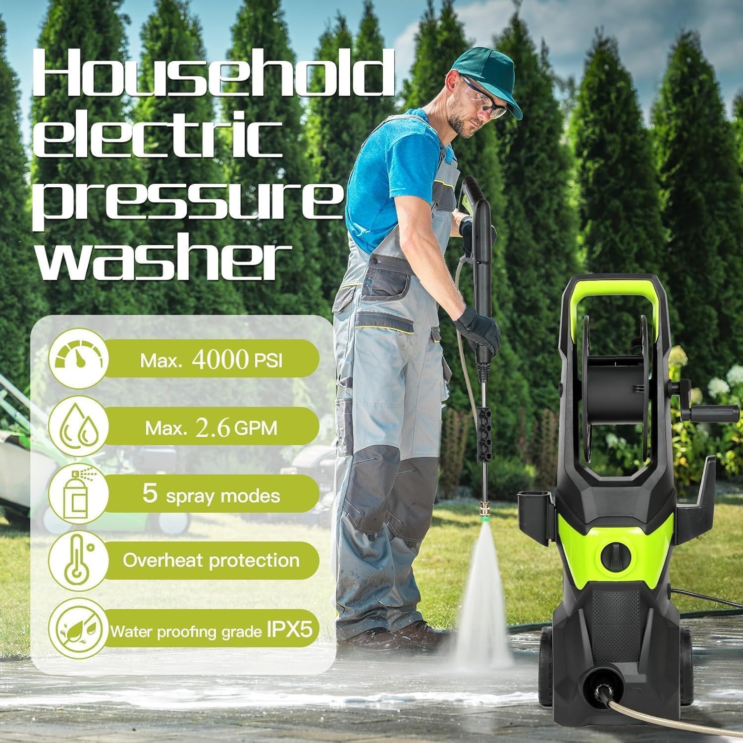 Электрическая мойка высокого д – обзор и цена Pressure Washer Foam Gun