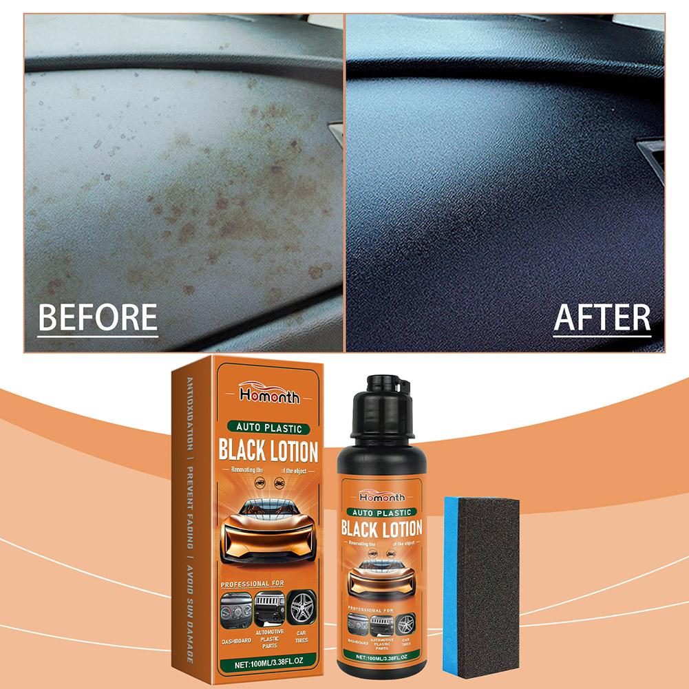 100 мл Черное пластиковое сред – обзор и цена Trim Restorer Plastic