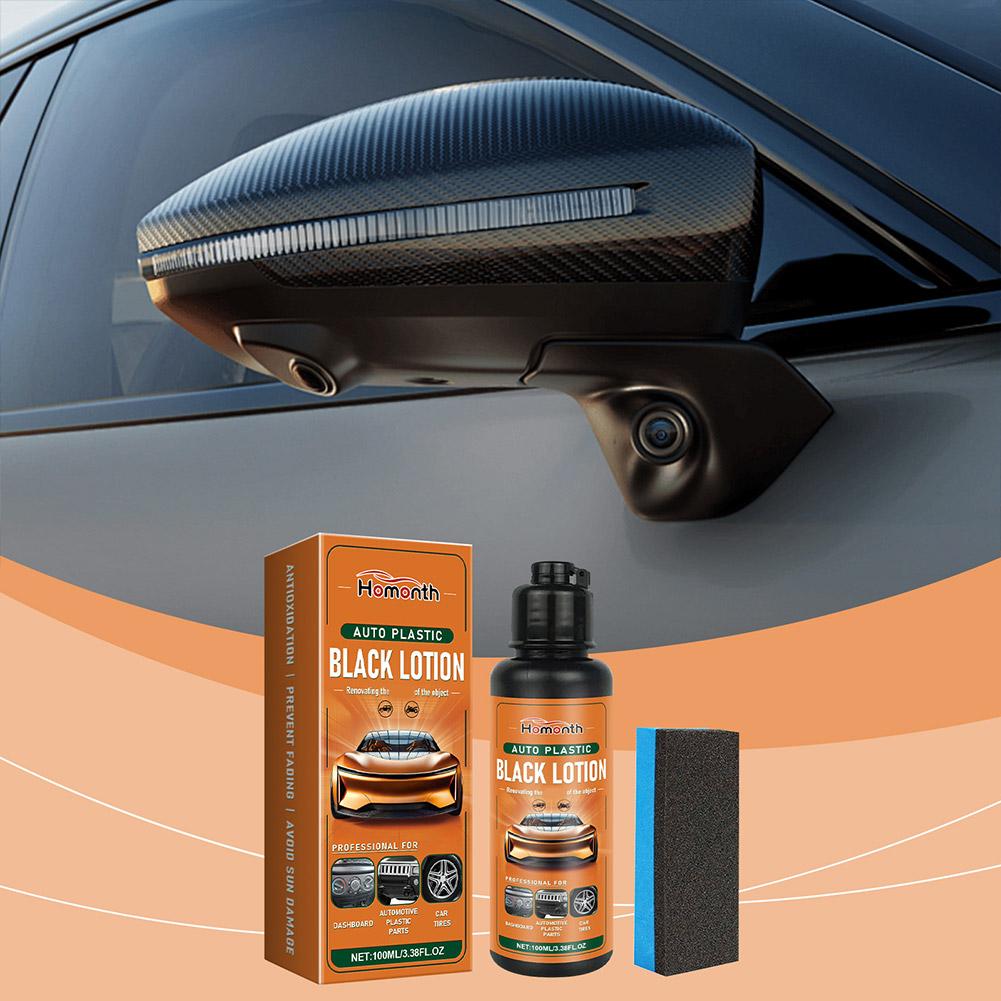 100 мл Черное пластиковое сред – обзор и цена Trim Restorer Plastic