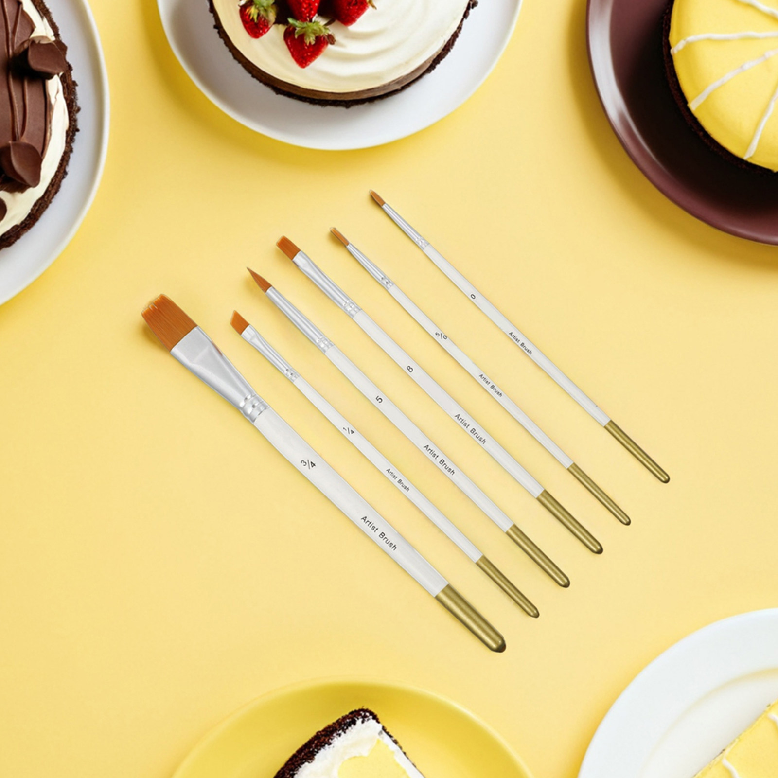 Набор из 12 кистей для декорир – обзор и цена Detailing Brush Set