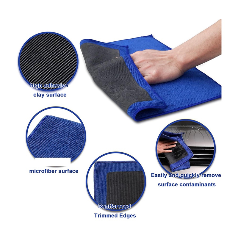 Глиняное полотенце, 2 упаковки – обзор и цена Microfiber Towel Detailing